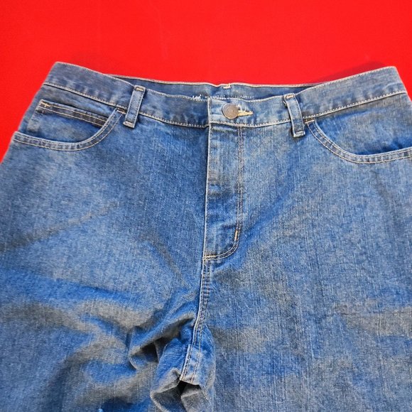 Lee relaxed fit straight leg blue women's size 10 medium - Picture 2 of 8